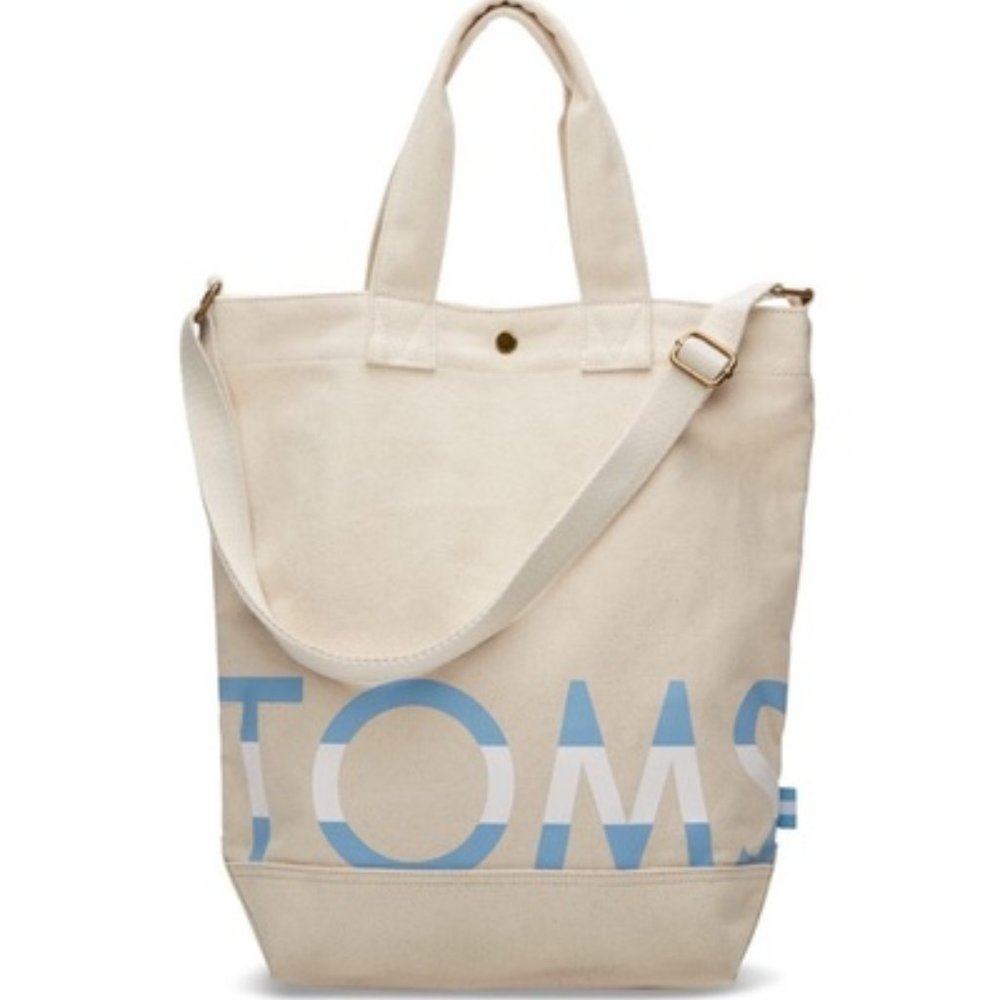 NWT Natural Compass Toms Tote Bag